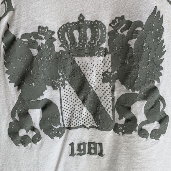Guess White 1981 T-Shirt Men's Sz. L - Picture 2 of 9